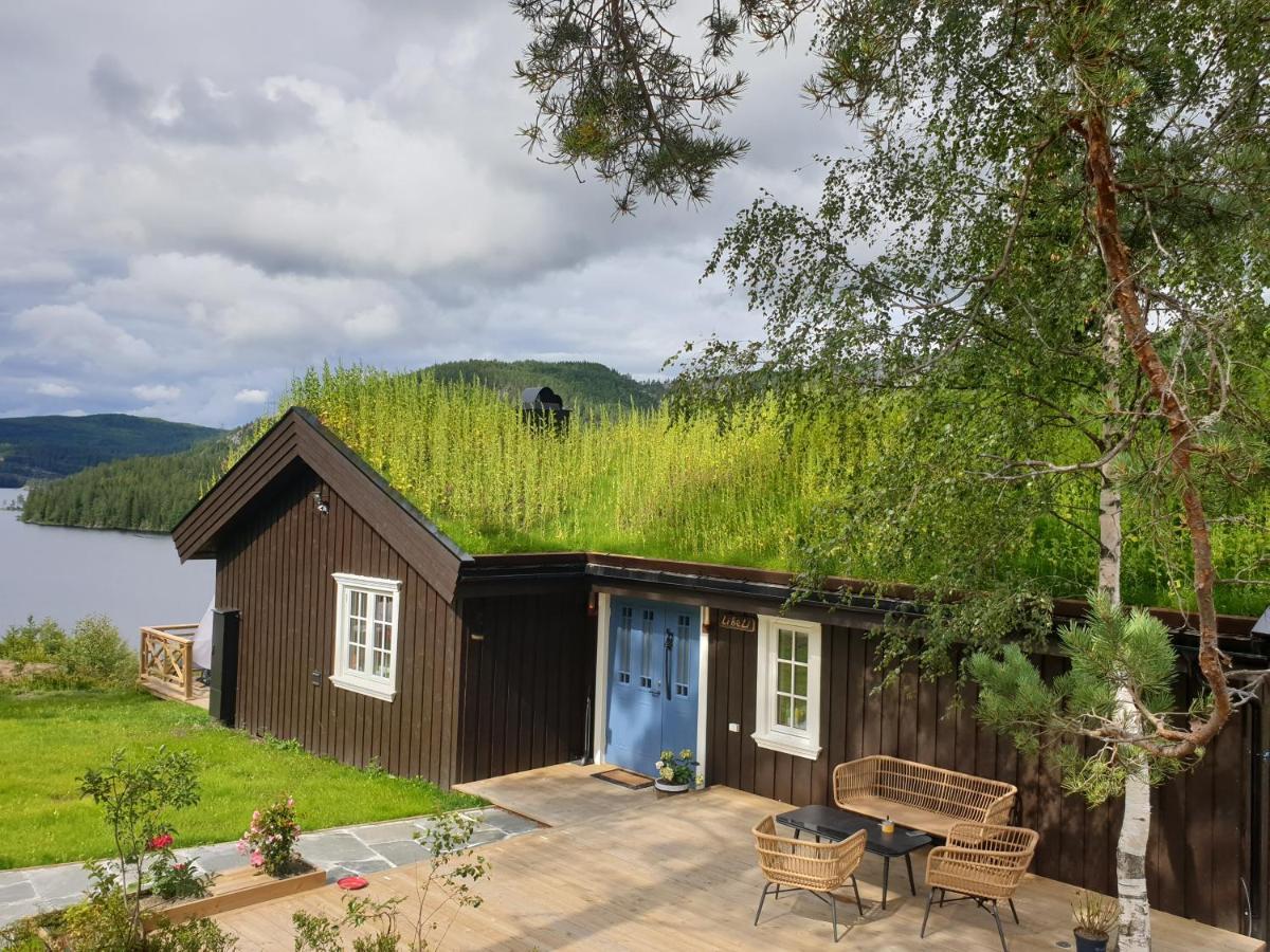 Villa Libeli- panoramaview towards Gaustadtoppen- Jaccuzi Lona Exterior foto